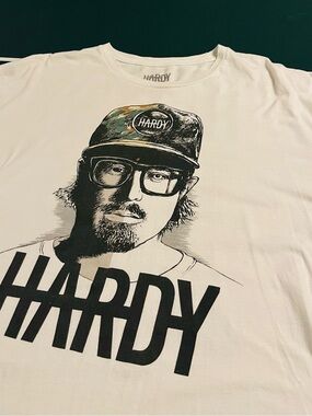 NEW 2023 HARDY Country Music Rock Concert Tour White T-Shirt 2XL Merch Album